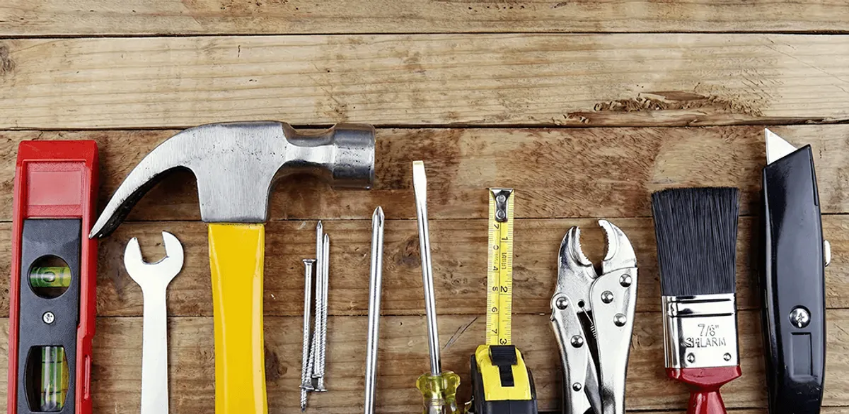 Handyman tools for home repairs and maintenance services in Akron, OH