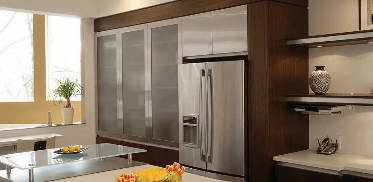 Cabinet door replacement and modern kitchen cabinet upgrade in Akron, OH